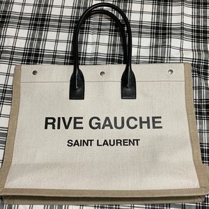 YSL canvas tote